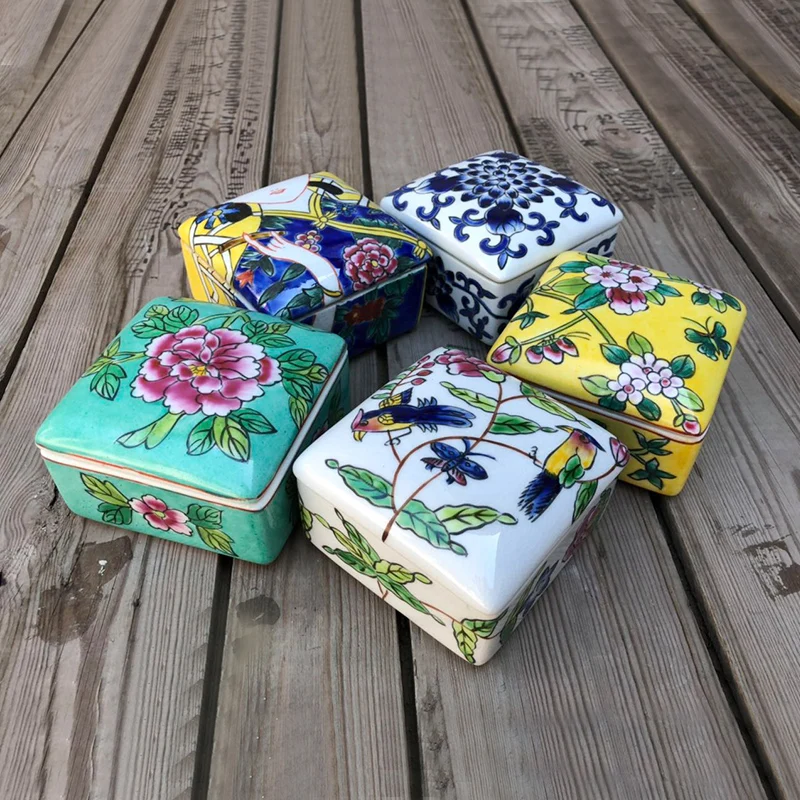 

Soap box, retro cotton box, box.