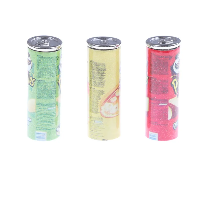 1/3/4/5/6Pcs 1:12 Scale Miniature Dollhouse Mini Beer Cans Wink Drinks Play Food for Blyth Barbies Doll Miniture Drink Toys 6