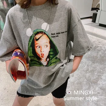 

Children's clothing 2020 summer new children's T-shirt children's avatar round neck short sleeve t-shirt