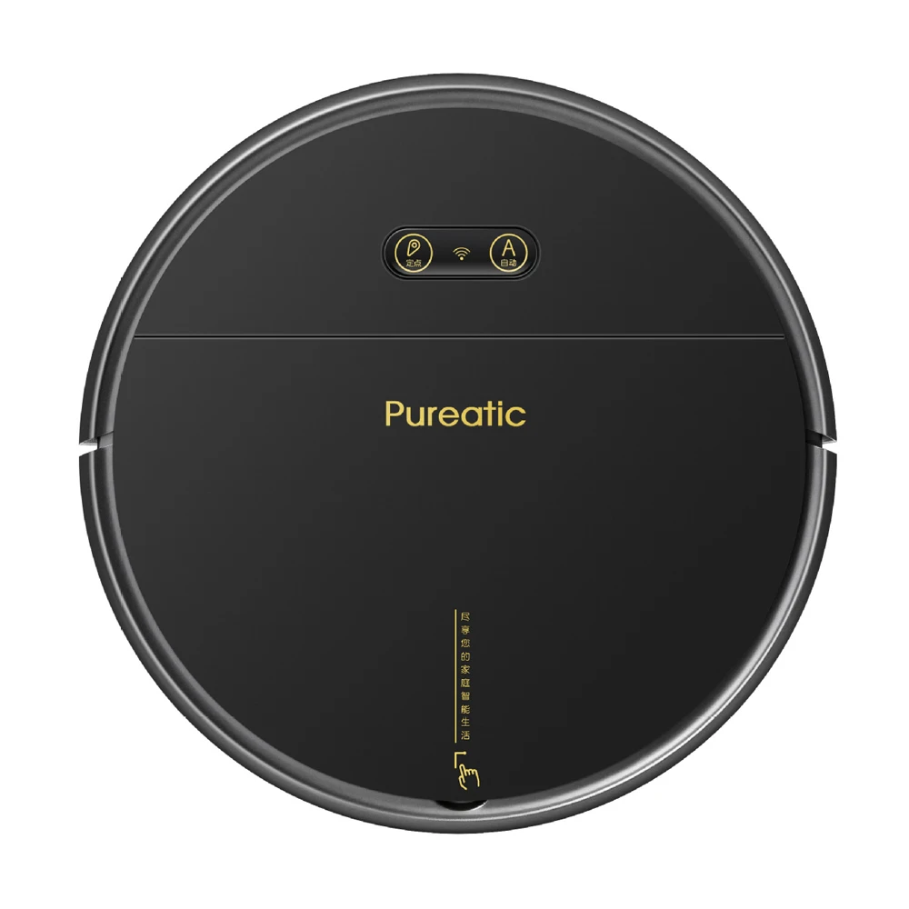 

Pureatic V8A Vacuum Cleaner Robot Sweep Wet Mop Wireless For Floors Carpet Automatically Charge Smart APP Control No Water Tank