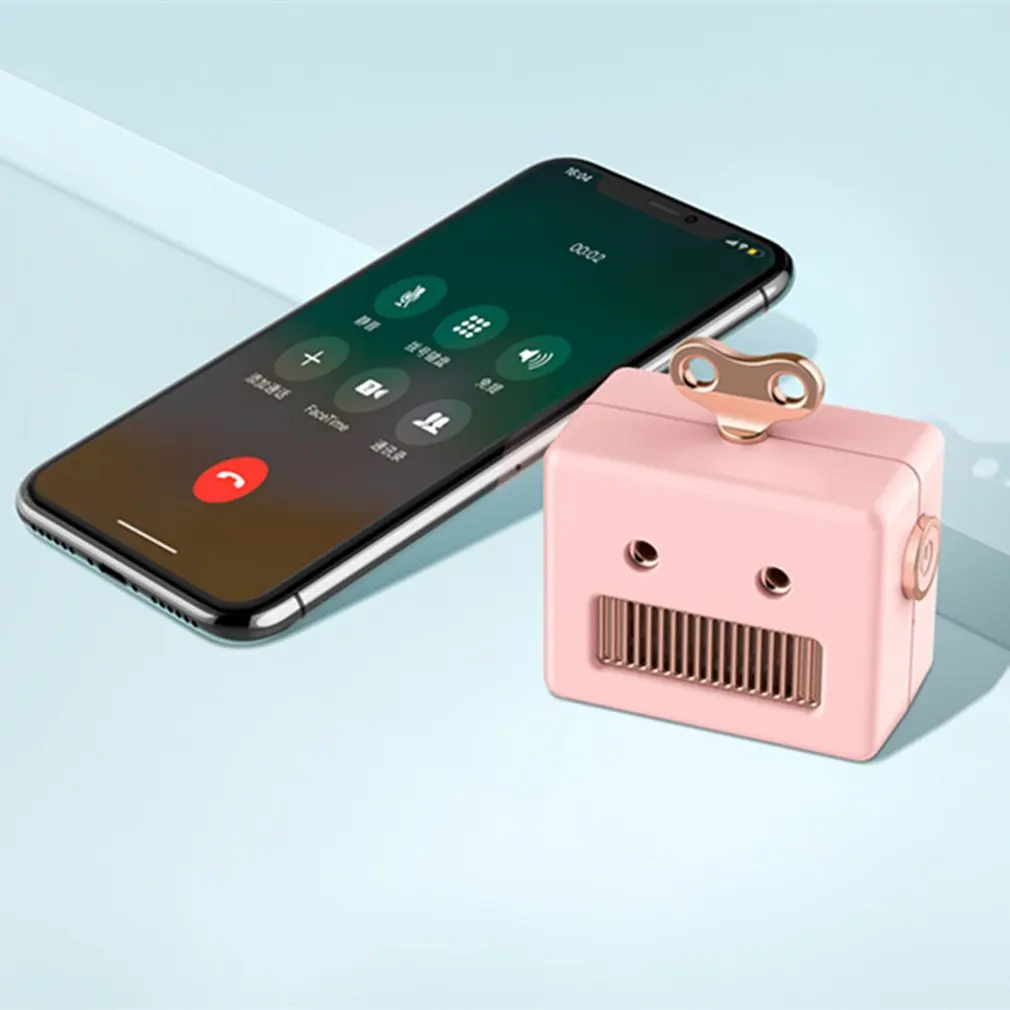 Робот Форма динамик мультфильм мини открытый беспроводной динамик HIFI бас Колонка громкий динамик