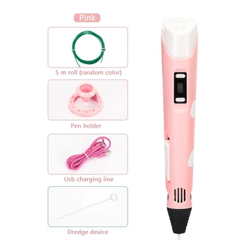

Popular 3d printing pens for children 3d printing pens DIY 3d printing pens creative children design toys and gifts