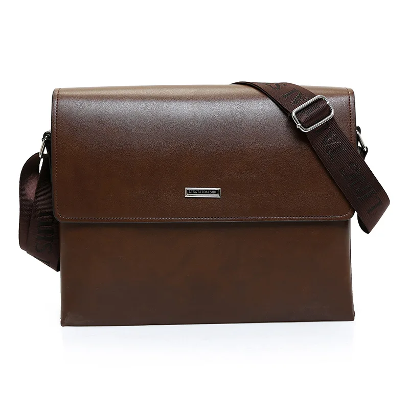 

MEN'S Single-shoulder Bag Shoulder Bag MEN'S Backpack Business Casual Bag Dual Cross Cross-body Messenger Bag Middle-aged