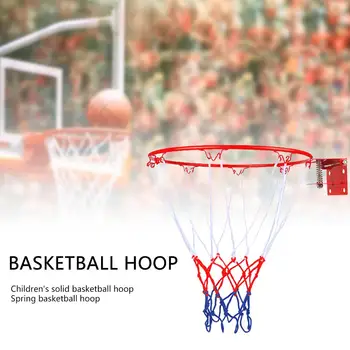 

Basketball Rim And Net Ball Frame Basketball Hoop Netting Metal Rim Hanging Basket Wall Basketball Rim Screws Indoor Outdoor