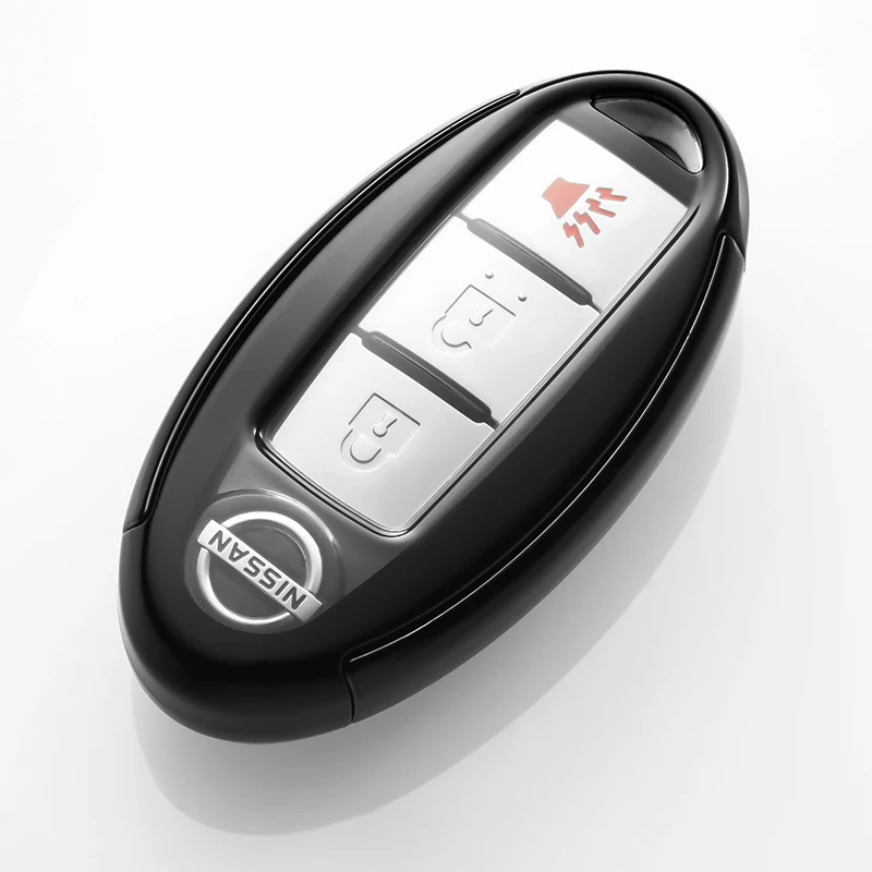 Чехол для ключей Nissan InfinitiCar, защитный чехол для ключей из хромированного ТПУ для автомобиля, чехол для пульта дистанционного управления, защитный чехол