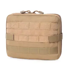 Уличная Военная Тактическая многофункциональная сумка на пояс EDC облегченная модульная система переноски снаряжения инструмент молния поясная сумка-аксессуар поясная сумка