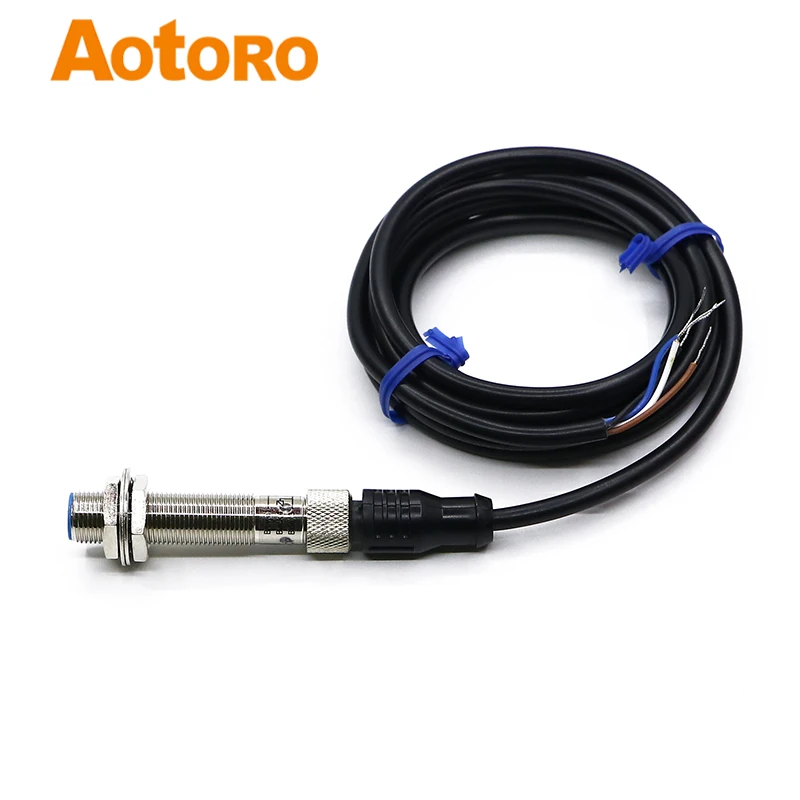 М12 датчик приближения фоторазъем PNP без расстояния лазер|connector jack|connector stripconnector