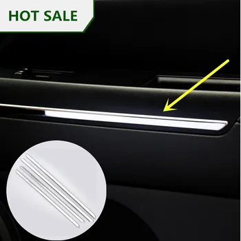 

Interior Car Door Panel Decorative Cover Trim For Jeep Compass 2011-2015 4pcs