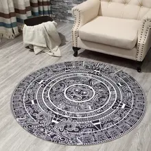 Креативный художественный принт Ретро коврик с мандалой ковры и корзина стул коврик для йоги спальня гостиная ковер украшение дома