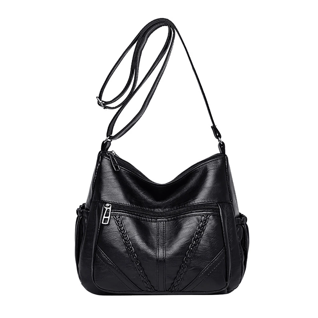 Женские кожаные сумки через плечо женские тоут для женщин среднего возраста 2019