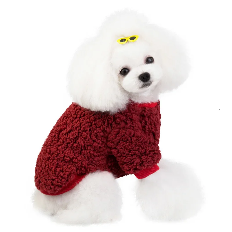 Fashion Pet Small Dog Clothes Winter Warm Dog Jacket Harness Chihuahua Puppy Coats XS-XL