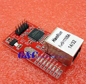 

2PCS Mini W5100 Ethernet Shield Network Module board diy electronics