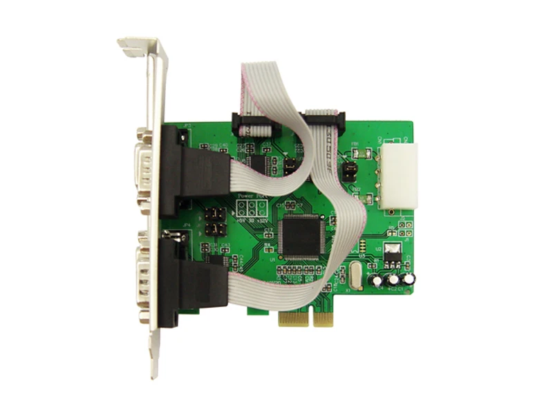 

QINDIAN PCI-Express to 4 Port Serial RS232 COM DB9 Desktop Expansion Card WCH384 Chipset