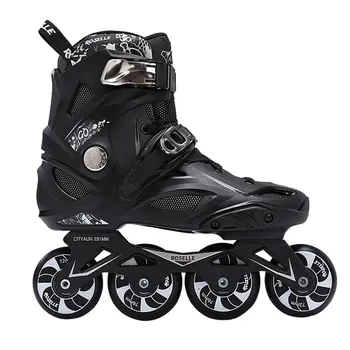 

Men And Women Inline 4-Wheel Speed Skates Shoes Adult Roller Skates Teens Sneakers Professional Skating Beginning Hardwaring