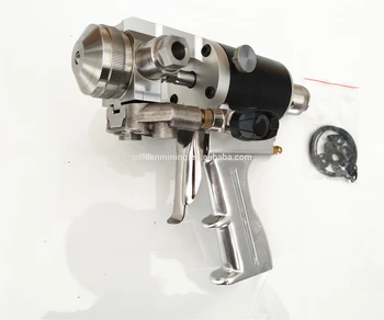 Price Double Head Dual Nozzle Spray Gun For Nano Chrome Spray A B Paint Silver Nano Chrome