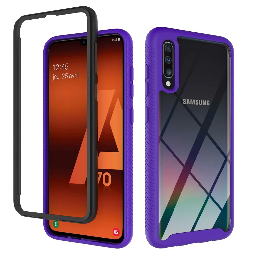 galaxy s22 ultra leather case 2 in 1 Shockproof Bumper Case for Galaxy S21 S20 FE Note 20 Ultra 10 A72 A52 A51 A71 A50 A70 S10 Plus M51 M31 Clear Phone Cover classic galaxy s22 ultra case