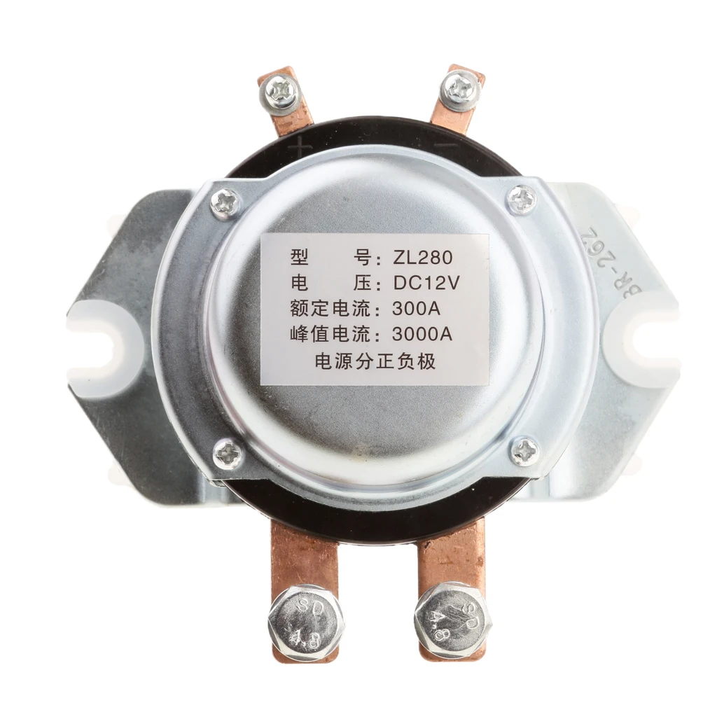300A Automotive Starter Relay Battery Disconnect Isolator Switch Solenoid