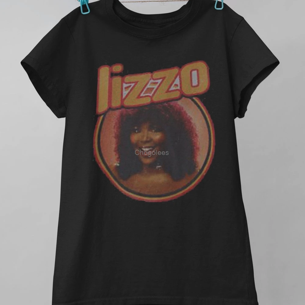 Lizzo solo singer shirt Vintage print tshirt t soft cotton fashion |