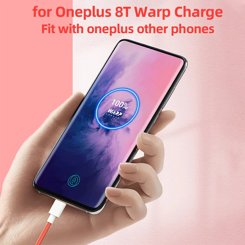 Original OnePlus Warp Charge 65 Power Adapter EU US quick charger 65W 10V 6.5A OnePlus 9 Pro 9R 8T 8 Pro 7T Nord USB C to Type C 65w fast charger