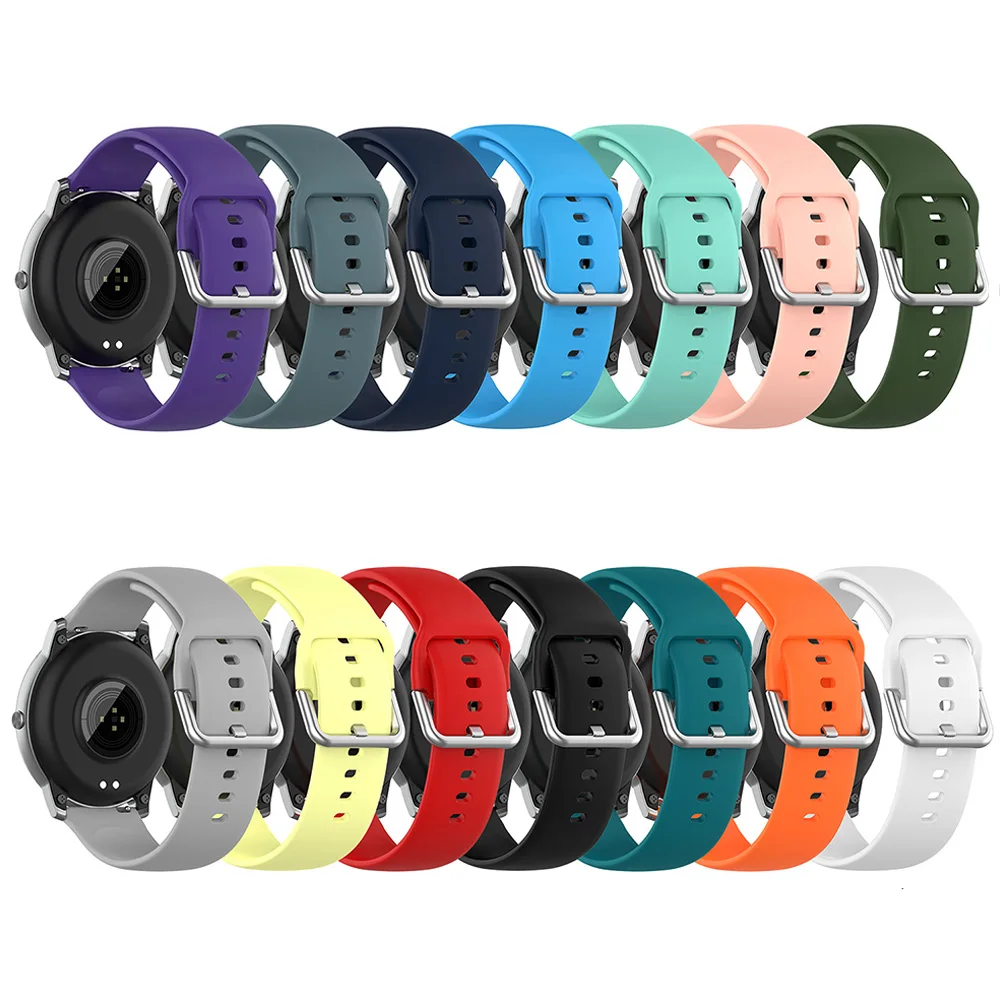 20mm-22mm-Silicone-Strap-for-Samsung-Galaxy-Watch-42m-46mm-Watch-3-41mm-45mm-Band-Active