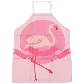 

Apron Home Waterproof Fashion Flamingo Adults Apron Kitchen Apron Working Apron Sleeveless Apron