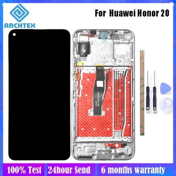 

6.26inch For Huawei Honor20 YAL-L21 YAL-AL00 LCD Display + Touch Screen with Frame Digitizer Assembly Parts 100% Tested Tools