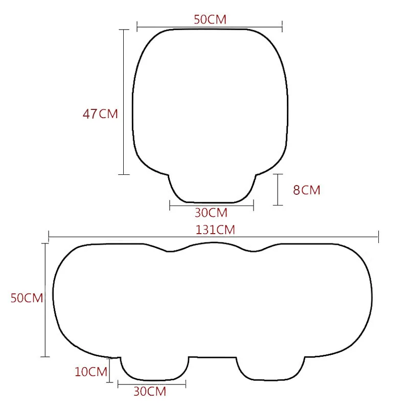 SEAMETAL Plush Car Seat Cover 6