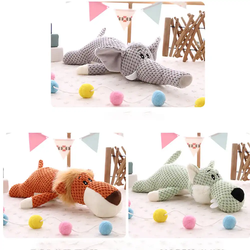 35 см лесные животные плюшевые игрушки мягкие плюшевые фигурки животных Лев Слон волк Подушка семейные украшения детский подарок 203