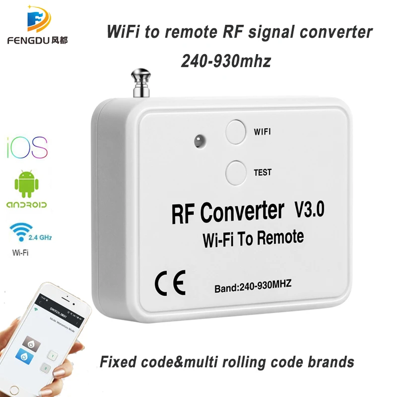 Wifi Switch 240 930mhz Remote Control Bridge Wifi To Remote Rf Converter For Garage Door For Smart Home Door Remote Control Aliexpress Wifi Switch 240 930mhz Remote Control Bridge Wifi To Remote Rf Converter For Garage Door For Smart Home Door Remote Control Aliexpress