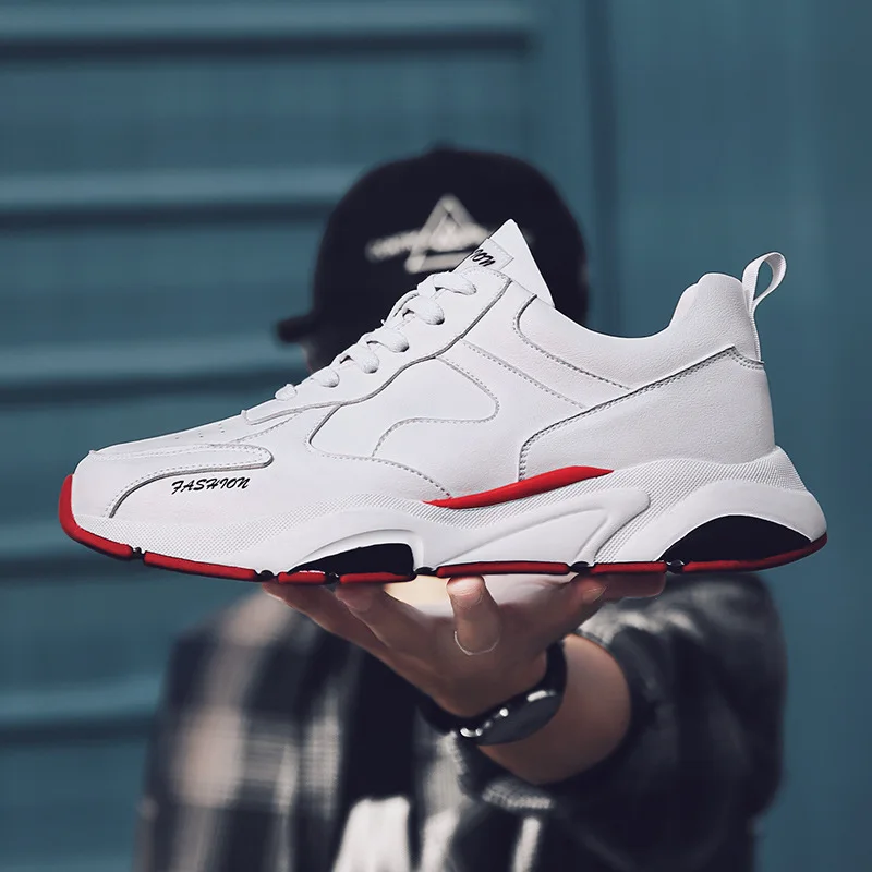 

2019 New Style Trend of Fashion Athletic Shoes England Korean-style Men Casual Sports Shoes Youth Cool Trendy Shoes Men's