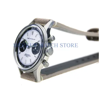 

MERKUR FOD Mechanical Chronograph For Seagull 1963 ST2901 Movement Swan Neck Mens Pilot Watch Flieger B-UHR Handwinding Military