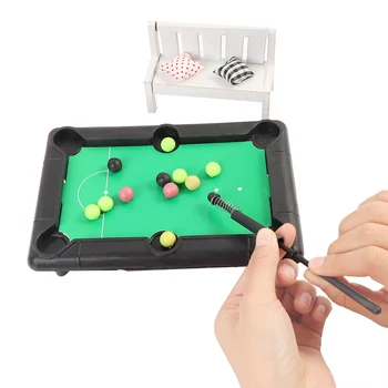 

1PC Funny Mini Pool Billiards Home Game Kids Billiard Table Interaction Bounce Bar Children's Billiard Educational Toy
