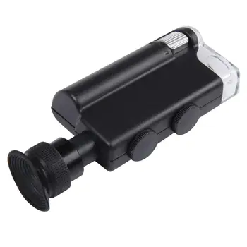 

200-240X Optical Microscope Adjustable Focus Adjustment Portable Microscope Jewelry Jade Magnifier