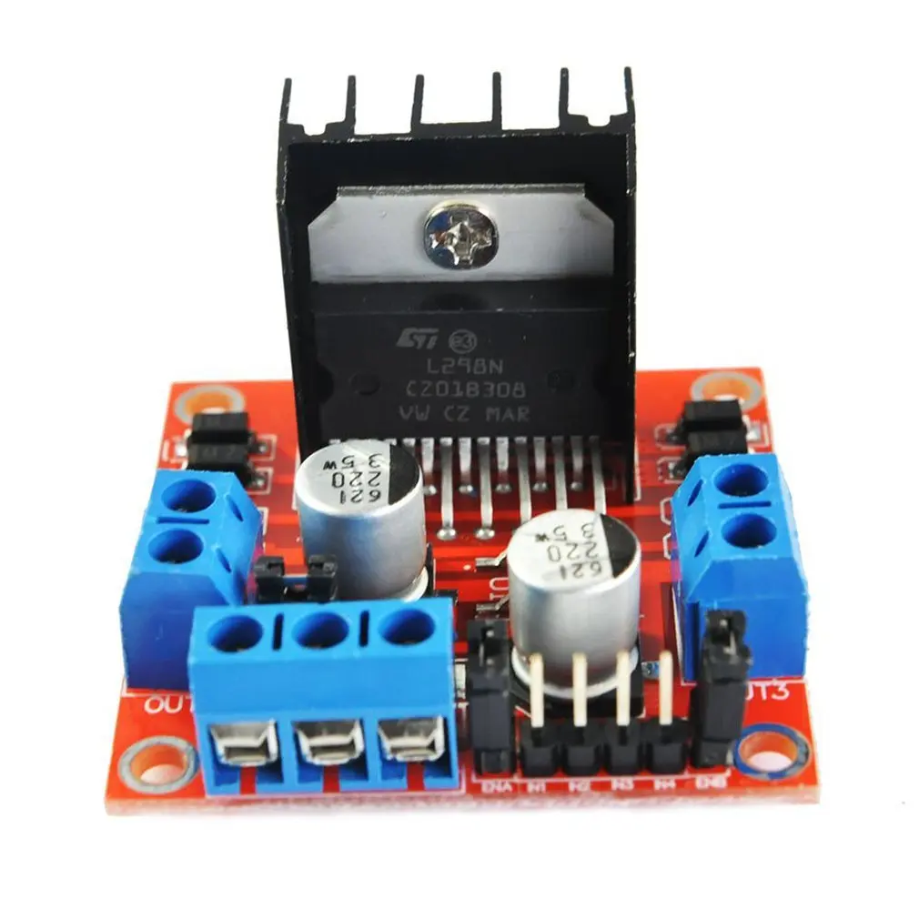 

Red Board Module Motor Drive Controller Board Module L298N Double H Bridge Dc For Arduino L298 Red Board Module