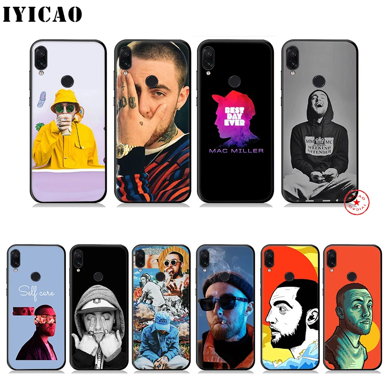 IYICAO Hip Pop Мак Миллер мягкий чехол для Xiaomi Redmi Note 8 7 6 5 Pro 5A 4X задняя силиконовая |