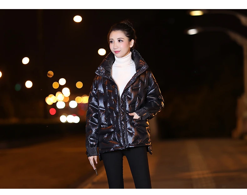 Женская пуховая куртка, белое пуховое пальто, зимняя и осенняя куртка-пуховик, Корейская одежда, camarras De Mujer 9214, KJ3269