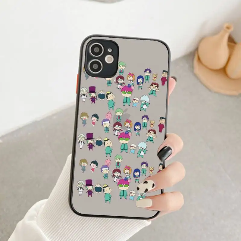 Japanese anime the disastrous life of saiki k Phone Case for iPhone 7 8 Plus X XR XS 11 12 pro MAX Translucent Matte Shockproof Japanese anime the disastrous life of saiki k Phone Case for iPhone 7 8 Plus X XR XS 11 12 pro MAX Translucent Matte Shockproof