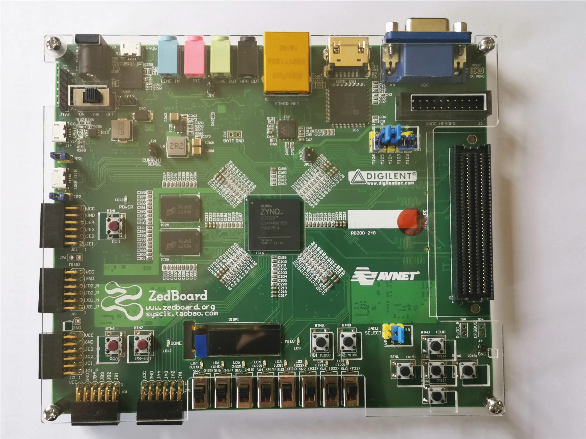 Zedboard ZYNQ FPGA макетная плата FMC разъем совместим с PetaLinux