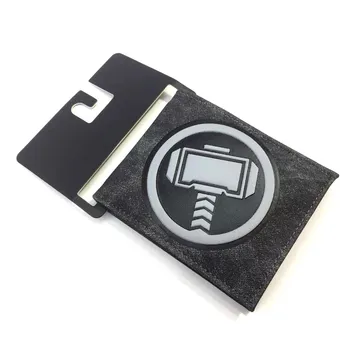 

Super Hero Thor Men Short Bi-fold Wallet Women Coin Purse Cartoon Unisex ID/Credit Card Holder
