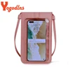 Yogodlns Mobile Phone Bag Women PU Leather Shoulder Bag Phone Bag for Universal Phone Cash Female Single Crossbody Handbags 4