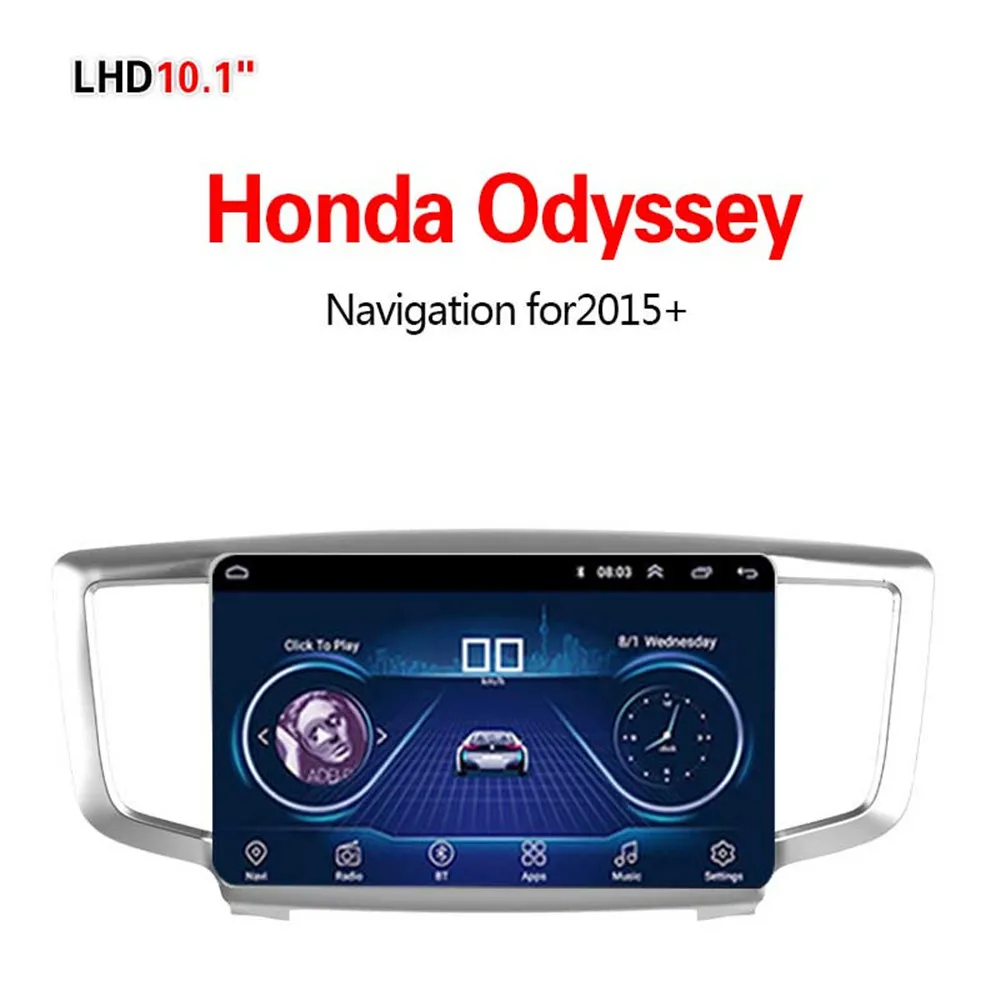 WIFI 1G16G Lionet gps навигация для автомобиля Honda Odyssey+ 10,1 дюймов LH1001Y - Размер экрана, дюймов: WIFI 1G16G