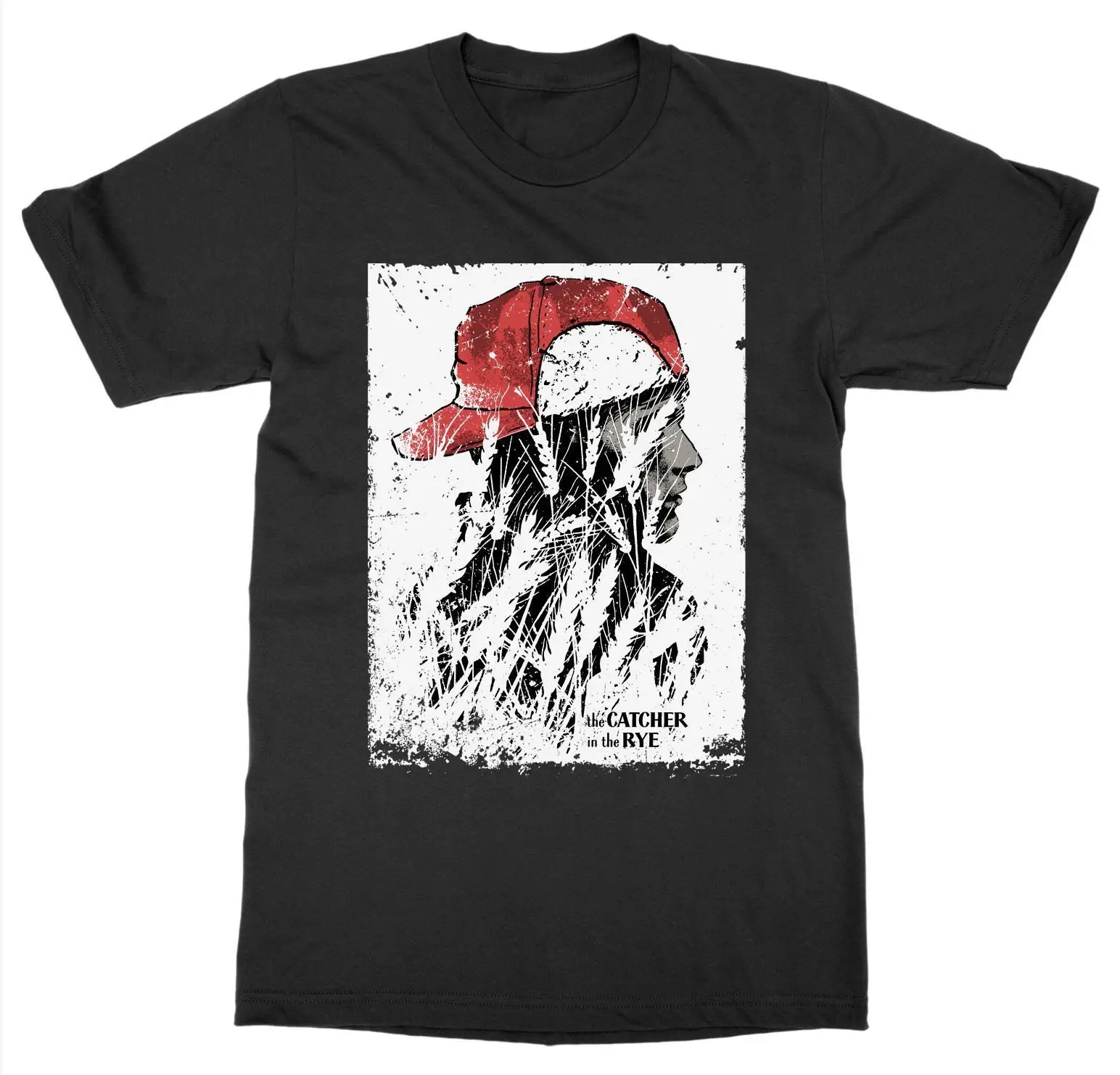 2019 Fashion Summer Style The Catcher In Rye T Shirt J D Salinger Classic Book Gift Tee | Мужская одежда