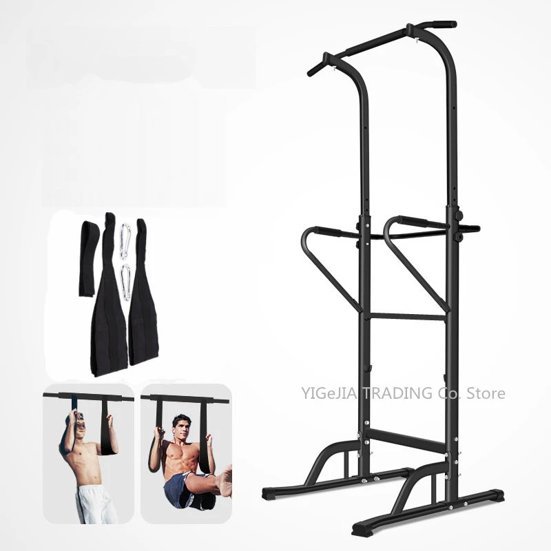 Household Horizontal Bar With Belt Gym Adjustable Multifunction Fitness Strength Training Equipment Pull Up Bar Indoor Chin Up Outdoor Fitness Equipment Aliexpress