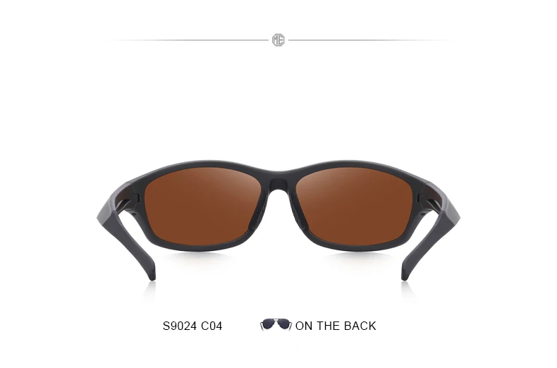 Мужские поляризационные очки MERRY'S, солнцезащитные очки для занятий спортом, рыбалки и вождения, степень защиты UV400, S9024