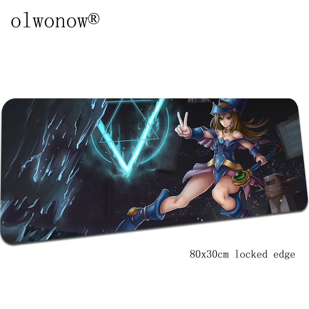 Yu Gi Oh коврик для мыши геймер HD с узором 800x300x3 мм игровой коврик для мыши классный ноутбук аксессуары для ПК эргономичный коврик для мыши - Цвет: design 4