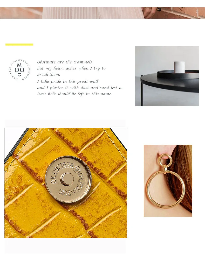 Black Leather Vintage Crocodile Luxury Handbags Women Bags Designer Chain Messenger Bag Female Small Red PU Crossbody Clutch Bag (7)