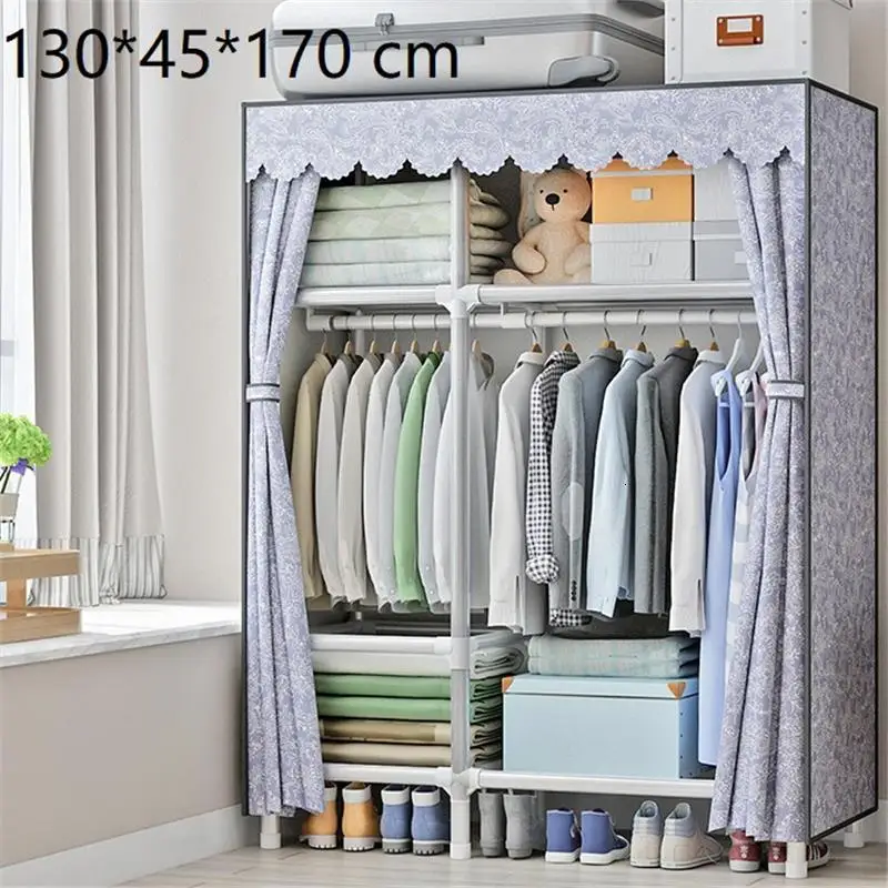 Garderobe Moveis Para Casa Ropero табло для дальности хранения Armario Almacenamiento De Dormitorio Mueble шкаф - Цвет: Version C