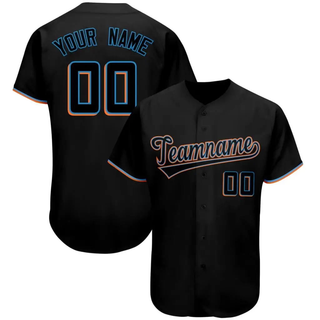 Custom Baseball Jersey Team Name/Number Print Traning&Casual Mesh Soft Breathable Button-down for Adults/Youth Outdoors/Indoors