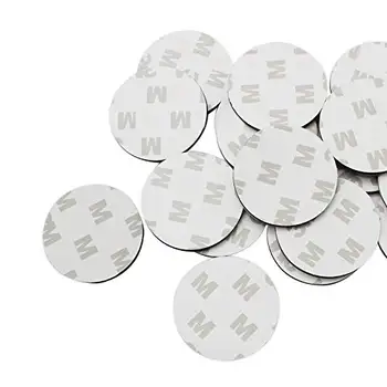 

Hot 50PCS Strong Double-sided Tape Round Tape for Car Sticker