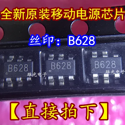 10 шт./лот MT3608 B628 SOT23-6 5V 1.2A